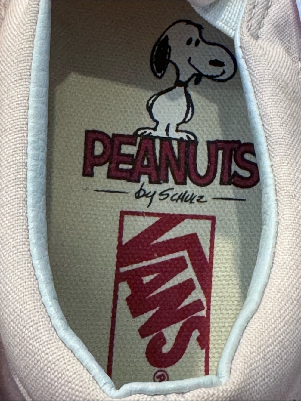 NWOT  2017 Limited Edition Vans x Peanuts Slip-on - Size 6.5 (W) / 5.0 (M) - Picture 5 of 7